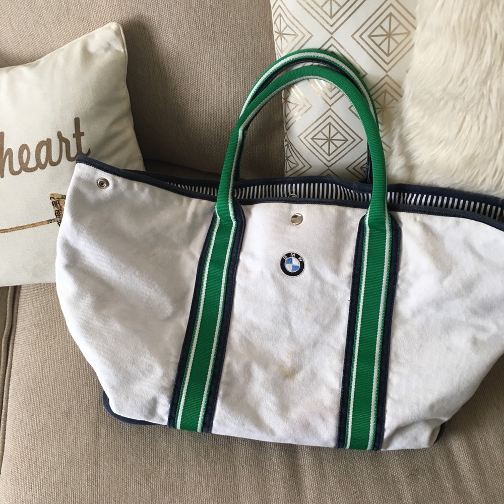 BMW canvas tote